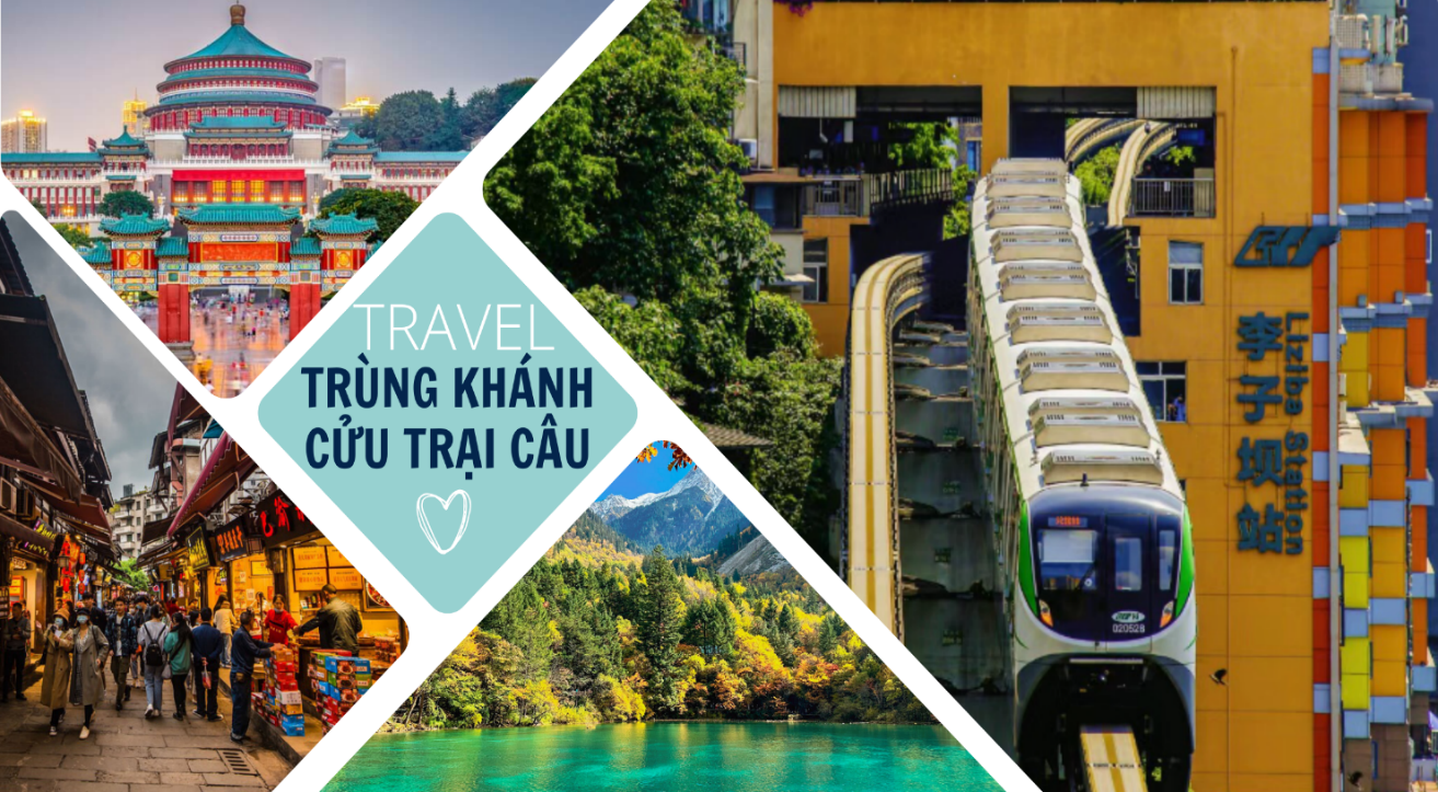 TRÙNG KHÁNH – CÔNG VIÊN GẤU TRÚC – CỬU TRẠI CÂU – TỪ KHÍ KHẨU CỔ TRẤN – HỒNG NHAI ĐỘNG